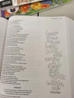 Bible Journaling Set with Markers, Highlighters, Bible Tabs, Coloring Books and Tote Bags
