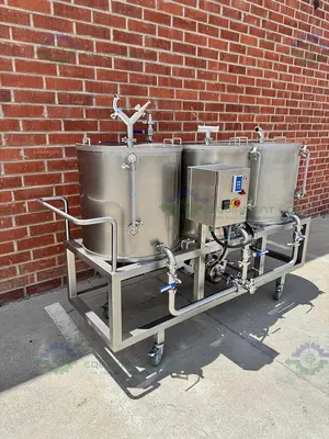 Stainless Steel 3 Stage Tank Transfer System w/ 1 HP Pump, VFD