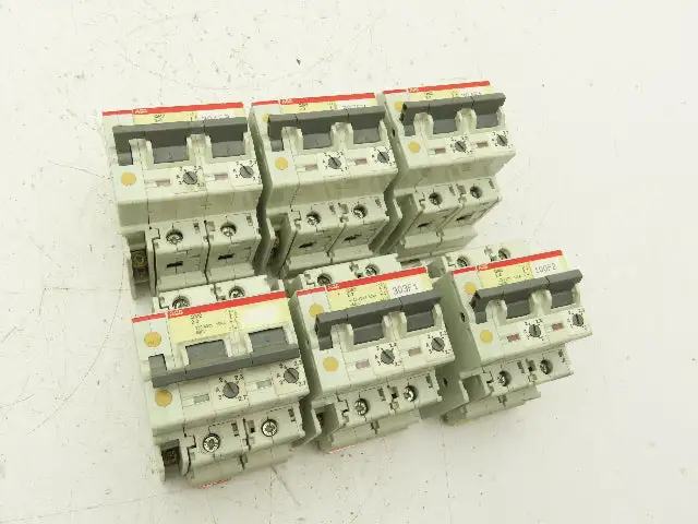 ABB QM2 Circuit Breaker 230/400V 50KA 10-45A  2 Pole Lot Of 6