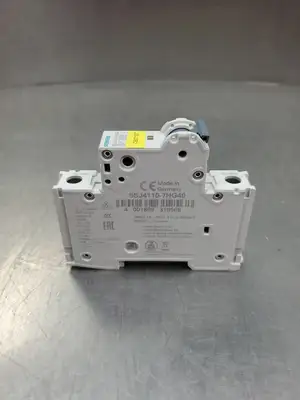 USED Siemens 5SJ4110-7HG40 Miniature Circuit Breaker, 10A, 1 Pole