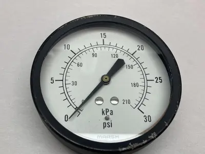 Used MARSH 0-30 Universal Pressure Meters Ohio US | Surplus Asset Holdings #1226240