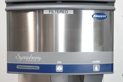 FOLLET 400 LBS AIR COOLED ICE MAKER/WATER DISPENSER (CHEWABLE ICE) MODEL 25CT400A
