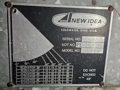 NEW IDEA 177 Conveyors | Iron Listing (16)