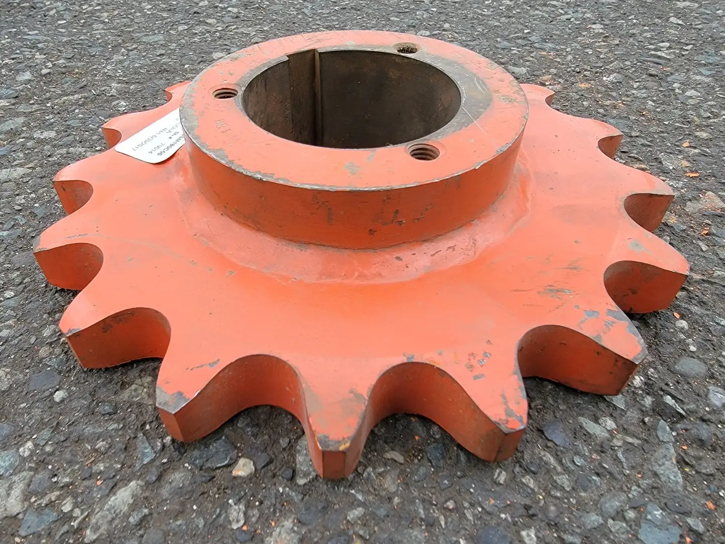 Roller Chain Sprocket H120Q17, Size 120, 17 Teeth