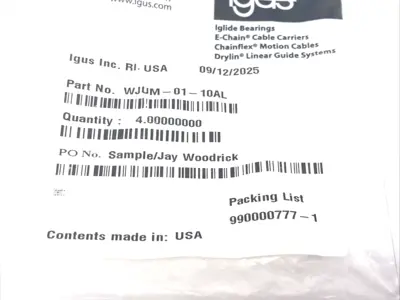 New | in-Stock igus drylin® W Linear Pillow Block Bearing, Size 10, 4-PACK Bearings Michigan US | Maverick Industrial Sales #1410849