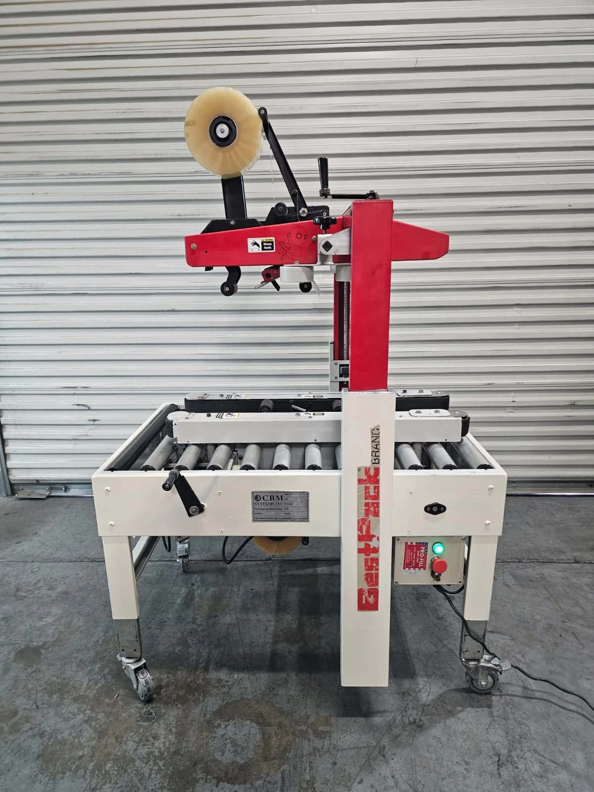 Manual Random Sidedrive - Manual Carton Sealer