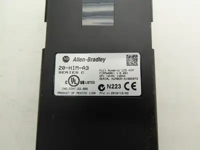 Allen Bradley 20BD027A3AYNAND0 PowerFlex 700 VFD AC Drive 480V 20HP Ser B