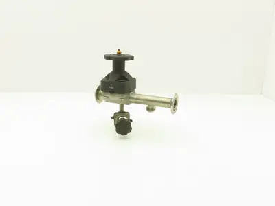 ITT 1-316L RA35MAX-CWP150 316L Pure-Flo Valve Manuel 1" Pas  Stainless  .86" ID