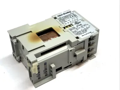 USED ALLEN‑BRADLEY 9A 3‑POLE CONTACTOR 24V DC COIL 600V AC IEC