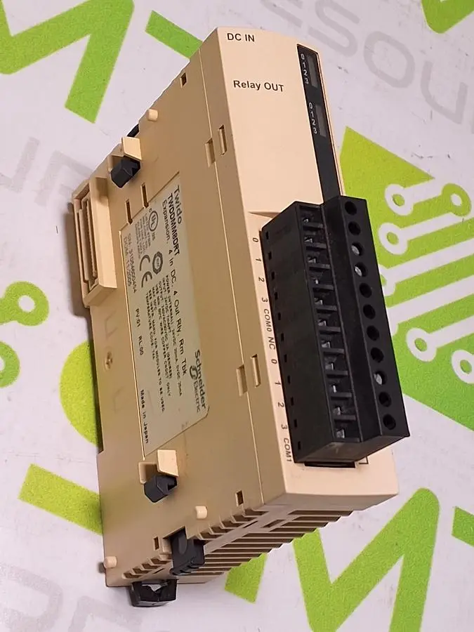 SCHNEIDER ELECTRIC TWIDO TWDDMM8DRT INPUT/OUTPUT EXPANSION MODULE 24VDC
