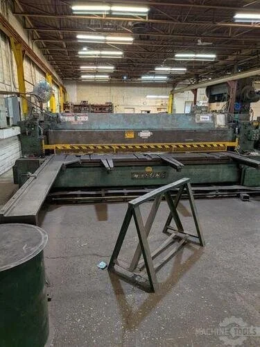 Used WYSONG 1238 Power Squaring Shears (Inch) Wisconsin US | Mac-Tech #400580