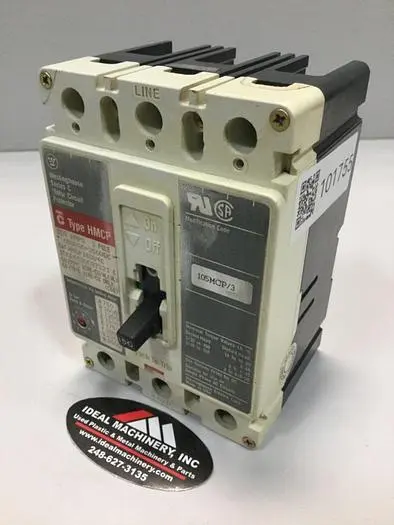 Used WESTINGHOUSE HMCP150U4C Circuit Breakers Michigan US | Ideal Machinery #703842