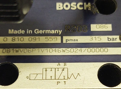 USED Bosch 081WV06P1V1046WS024/00D00