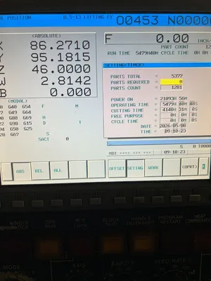 2007 SNK IKEGAI NB130 PE3.5 Horizontal Floor Type Boring Mills | 520 Machinery Sales LLC (12)