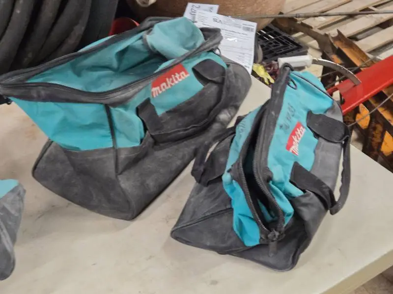 Lot of (2) Tool Bags 19"x9"x10" and 13"x9"x10"