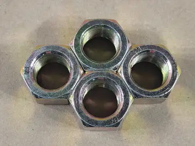 1" - 14UNS Hex Nuts, 512016 (Bag of 4)