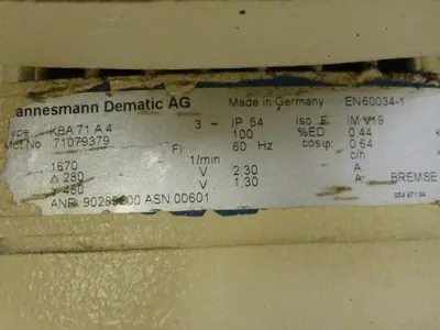 USED MANNESMANN DEMAG FG06 U1-H2-F2