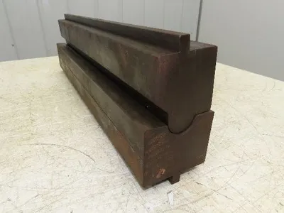 Press Brake Punch Die Set 24-1/2" Long 1-5/8" U Bend 3/4" Deep 1/2" Tang