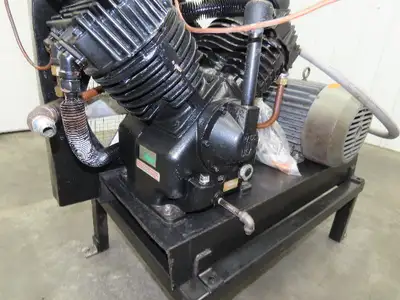 Speedaire Dayton 5Z405C Reciprocating Air Compressor 3Ph 460V 34CFM 175PSI 10Hp
