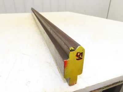 Press Brake Die 51" Long 90° V 5/16" W 1/8" D 1-3/4" H 1/2" Tang