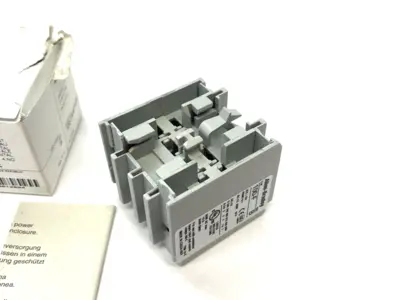 New | in-Stock Allen-Bradley Ser. B Auxiliary Contact Block, Front-Mount Contact Blocks Michigan US | Maverick Industrial Sales #1397855