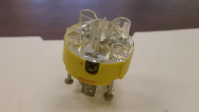 Used 3331-SS Yellow Turnlock Plug (3 Poles, 3-wires)