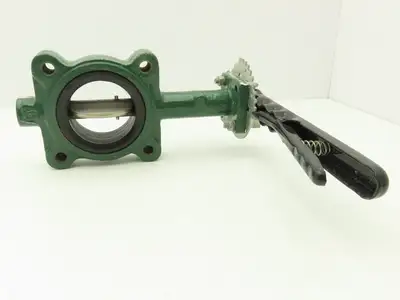 Centerline 52 Series 200 Butterfly Valve 3" Wafer 4-Bolt 200 PSI CF8M Buna