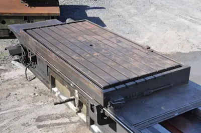 USED T-SLOT TABLE MOVABLE 3200 X 1600 MM