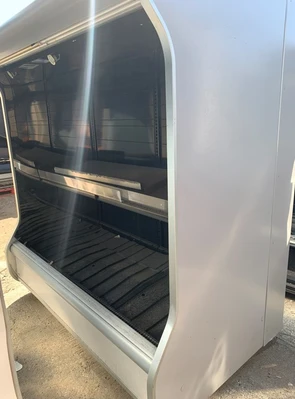 130-0089 Hussmann D5X-6LEP 6’ Multi Deck Remote Refrigerated Cooler Merchandiser