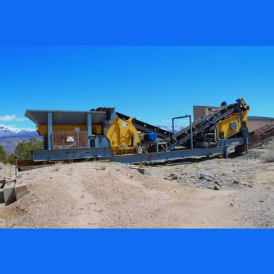 USED 2007 TRIO IMPACT CRUSHER APS4034

150 HP DRIVE MOTOR
MAX FEED 16”