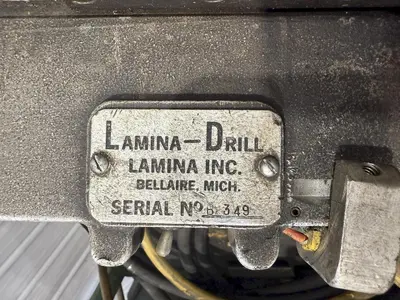 LAMINA PORTABLE DRILL & HYDRAULIC POWER UNIT: STOCK #23664