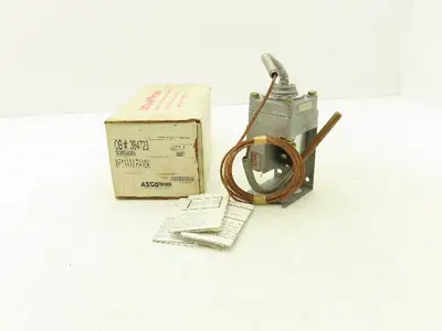 Asco KF11A1/PA10A Temperature Switch W/Sensor Probe Missing Cover 120/240VAC