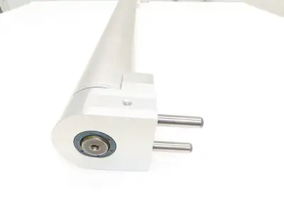 Wipotec OCS BB900-DB Aluminum Roller Pulley for Checkweigher Belt Conveyor 39"W
