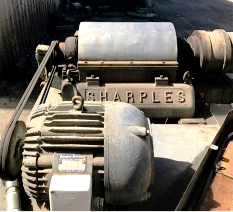 Sharples P660 decanter centrifuge, 316SS.