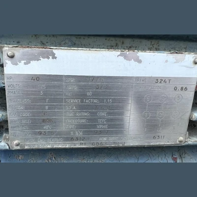 40HP Marathon Electric Motor