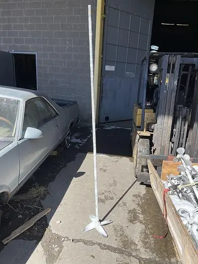 Stainless Steel Mixing Shaft w/ 16” propeller