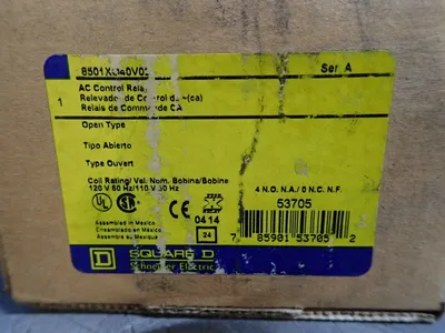 New | in-Stock SQUARE D 8501X040 Relays & Switches Ohio US | HGR 24 #884197