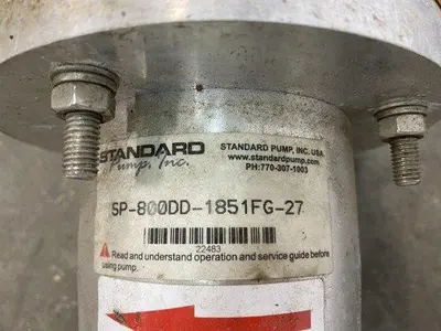 USED STANDARD PUMPS INC. SP-800DD-1851FG-27