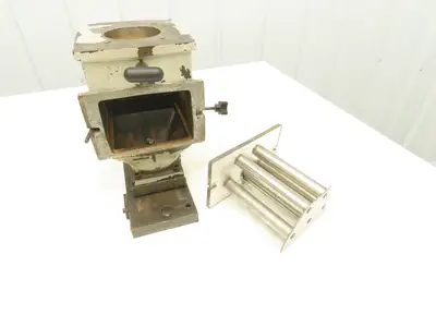 IMI 5 Magnetic Cartridge Drawer Grate Separator 3-3/4" Inlet 2" Outlet