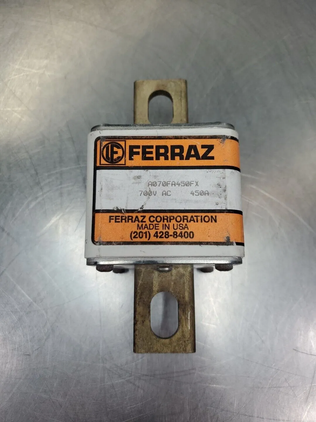 FERRAZ A070FA375FX 700VAC 450A Fuse. 4D-41