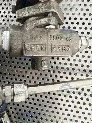 USED FISHER CONTROLS Y690AHM PRESSURE REDUCING REGULATOR