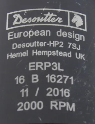 USED DESOUTTER ERP3L NUT RUNNER 6159174920 6153941810