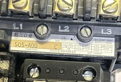 Used ALLEN-BRADLEY 505-A0D Starters | Surplus Asset Holdings #1204481