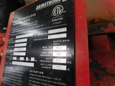Used Armstrong NA Pumps Ohio US | Equipment Recovery Corp. #1329640