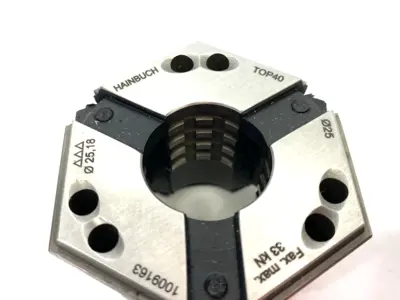 USED HAINBUCH CLAMPING HEAD TOP40 25MM DIA. ROUND PROFILE