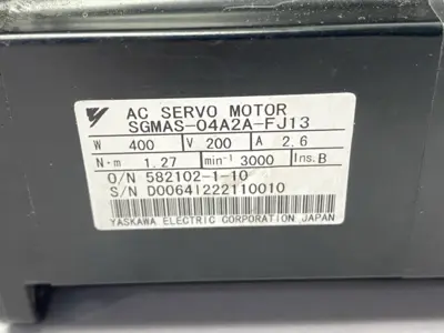 USED YAKAWA SGMAS-04A2A-FJ13