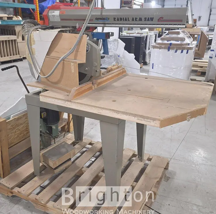 Used 1998 OMGA RN 600 CND USED RADIAL ARM SAW Woodworking Radial Arm Saws Ontario CA | Brighton Woodworking Machinery #878973