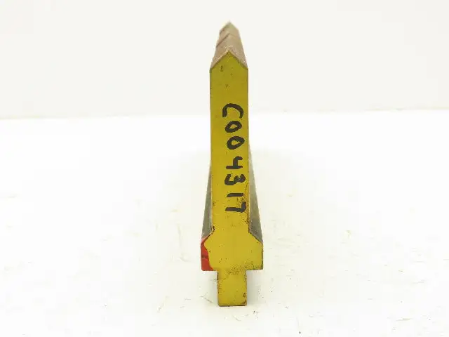 Press Brake Punch Die 15-7/8" Long 90° V 5/8" W 3-3/4" H 1/2" Tang