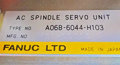 FANUC HA-FF43 Servo Motors | Amiron Machinery (1)