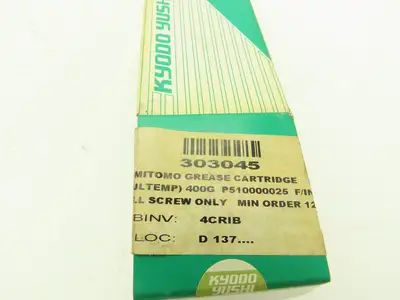 Kyodo Yushi 303045 Sumitomo Grease Cartridge Multemp ET-100K 400G